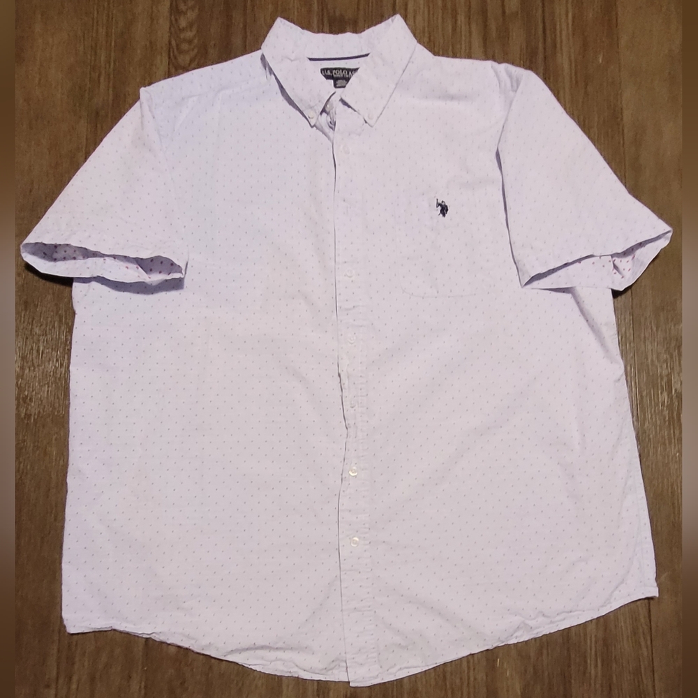 U.S. Polo Assn. Button Down Shirt Men's Size 2XLT